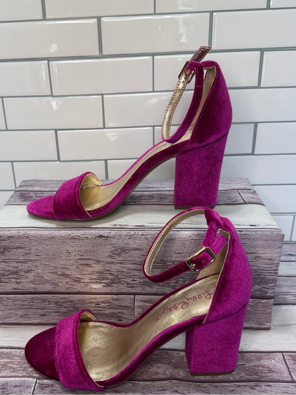Lilly Pulitzer Amber Lynn Ankle Strap Sandal Size 6 - Picture 6 of 12